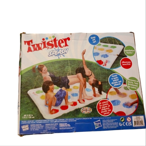 🔵🔴🟡🟢NWT... FUN GAME...TWISTER SPLASH🟢🟡🔴🔵 - Picture 2 of 2